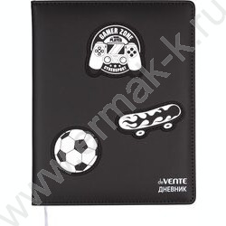 Дневник 1-11кл. /тв.обл. /иск.кожа  /аппликация /шелкография /ляссе "Adventure Zone" NEW | Фото 1