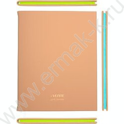Дневник 1-11кл. /тв.обл. /иск.кожа, с двухцветным срезом /ляссе /бежевый "Color Mix" NEW | Фото 2