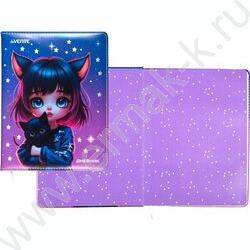 Дневник 1-11кл. /тв.обл. /иск.кожа /тиснение фольгой /ляссе "Friends Forever" NEW | Фото 2