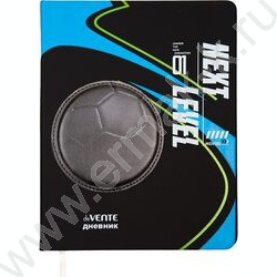 Дневник 1-11кл. /тв.обл. /иск.кожа /шелкография /аппликация /ляссе "Next Level Football" NEW | Фото 1