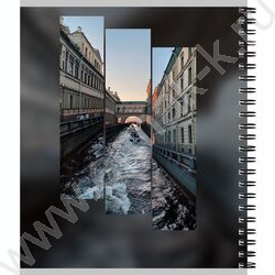 Тетрадь  48л клетка/спираль "Красивая архитектура-10" ассорти NEW | Фото 6