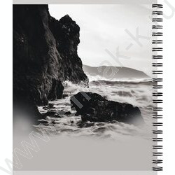 Тетрадь  48л клетка/спираль/двойная "Завораживающие пейзажи-3" NEW | Фото 4