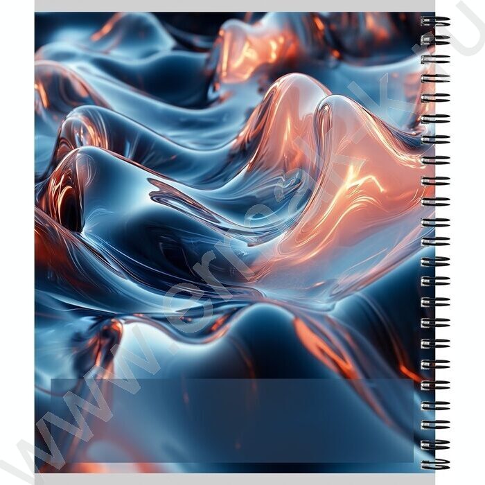 Тетрадь  96л клетка/спираль "Красивые дизайны" ассорти | Фото 4