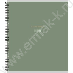 Тетрадь  96л клетка/спираль "Однотонные дизайныы" ассорти NEW | Фото 5