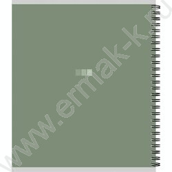 Тетрадь  96л клетка/спираль "Однотонные дизайныы" ассорти NEW | Фото 6