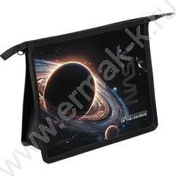 Папка для тетрадей A5 "Darkness of the Universe" текстиль,  молния сверху, текст.расшир. NEW | Фото 1