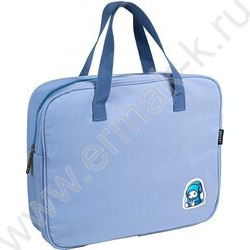 Папка для тетрадей A4 "Music Rabbit" нейлон,  молния сверху, текст.расшир., с ручками NEW | Фото 1