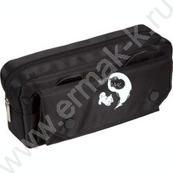 Пенал-прямоугольный 21*9*6см "Friends Forever", молния, полиэстер /черный NEW | Фото 1