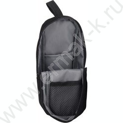 Пенал-прямоугольный вертикальный 21*9*6см "Mrrr…", молния, полиэстер,  с петлей /черный NEW | Фото 2