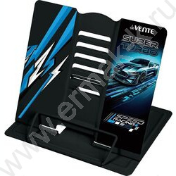 Подставка д/книг 20*19см "Super Turbo" /метал., полноцвет. рисунок, противоскольз. ножки NEW | Фото 1