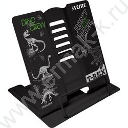 Подставка д/книг 15,4*15,2см "T-Rex" /метал., полноцвет. рисунок, противоск. ножки NEW | Фото 1