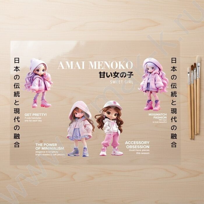 Накладка на стол 70*50 Amai Menoko | Фото 1