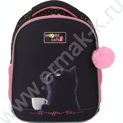 Рюкзак школьный 38x29x17см "MooreCafe" /2отд., 2бок. кармана, эргоном. вентилируемая спинка NEW | Фото 2