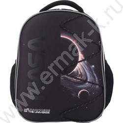 Рюкзак школьный 38x28x16см "Darkness of the Universer" /2отд., 2бок. кармана, эргоном. спинка NEW | Фото 2