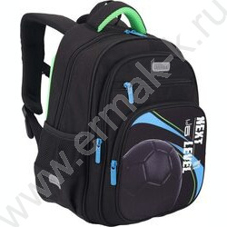 Рюкзак школьный 37x28x16см "Next Level Football" /2отд., 2перед.карм., 2бок.карм., эргоном. спин NEW | Фото 1