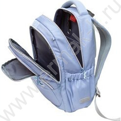 Рюкзак школьный 38x30x19см "Music Rabbit" /1отд., 1перед.,2бок.карм., эргоном. спинка /серо-голу NEW | Фото 4