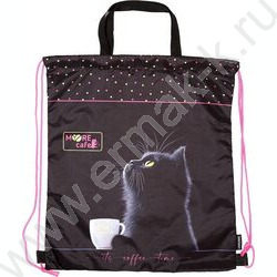 Сумка д/обуви 38*43см  водооттал. полиэстер, на верев. завязке, текст. ручками "MooreCafe" NEW | Фото 2