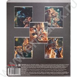 Тетрадь  48л клетка "Мамы и детёныши-1" /твин-лак,холодная фольга/ ассорти NEW | Фото 8