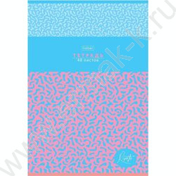 Тетрадь  48л А4 клетка "RISOTTO" /тиснение/ ассорти NEW | Фото 4