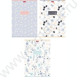 Тетрадь  80л А4 клетка "Музыка цветов" /ламинац.SOFT-TOUCH/ ассорти NEW | Фото 1