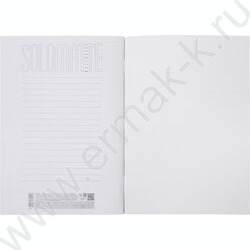 Тетрадь  96л А4 клетка "Черный бархат" /ламинац.SOFT-TOUCH/ NEW | Фото 3