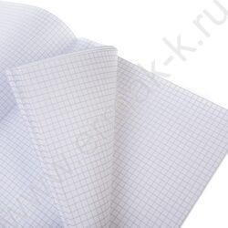 Тетрадь  96л А4 клетка "Небесная лазурь" /ламинац.SOFT-TOUCH/ NEW | Фото 4