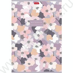 Тетрадь  96л А4 клетка "Музыка цветов" /ламинац.SOFT-TOUCH/ ассорти NEW | Фото 2