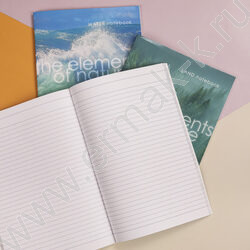 Тетрадь  96л А4 линейка "Элементы природы" /глянц. ламин./ ассорти NEW | Фото 5
