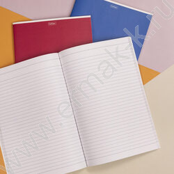 Тетрадь  96л А4 линейка "MONOCOLOUR" /мат ламин,тиснение/ ассорти NEW | Фото 5