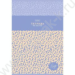 Тетрадь  96л А4 линейка "RISOTTO" /мат ламин,тиснение/ ассорти NEW | Фото 2