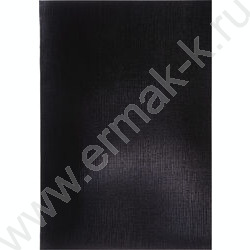 Тетрадь  48л А4 клетка "Бум/винил" METALLIC черная NEW | Фото 1