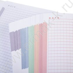 Бизнес-блокнот 120л А4 5-цв.блок "Кофейный муар" NEW | Фото 5
