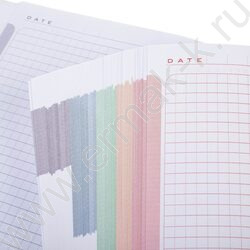 Бизнес-блокнот 120л А4 5-цв.блок "Botanical Lace" NEW | Фото 5