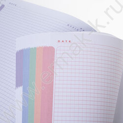Бизнес-блокнот 160л А4 5-цв.блок "Королевские пионы" NEW | Фото 5