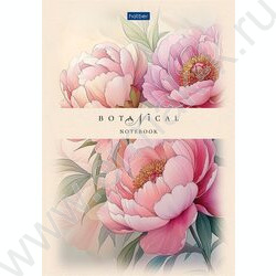 Блокнот  40л А5 отрывная склейка "Ботаника" клетка,мат.ламин.,жесткая подложка NEW | Фото 2