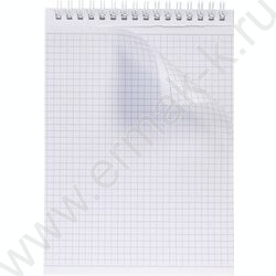 Блокнот  80л А5 спираль бумвинил "METALLIC Черный" NEW | Фото 3