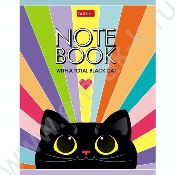 Зап. книжка  32л А6 "Котэ" клетка,мат.ламин.,ассорти | Фото 3