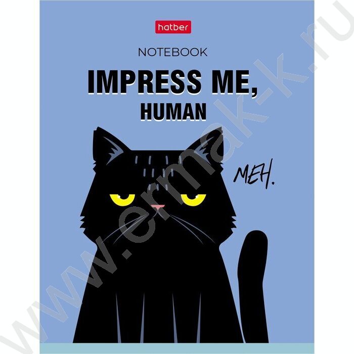 Зап. книжка  32л А6 "Котэ" клетка,мат.ламин.,ассорти | Фото 9