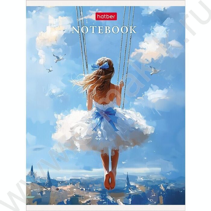 Зап. книжка  32л А6 "Прекрасные незнакомки" клетка,мат.ламин.,ассорти | Фото 3