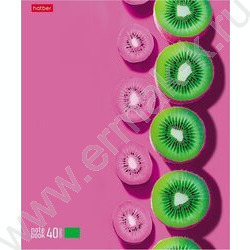 Тетрадь  40л клетка/пластик обл. "New fruits" ассорти NEW | Фото 5