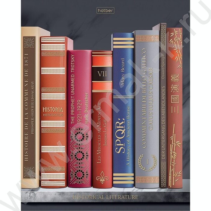 Тетрадь  48л клетка "Золотые страницы" /3D фольга/ламинац.Soft-touch/5видов NEW | Фото 3