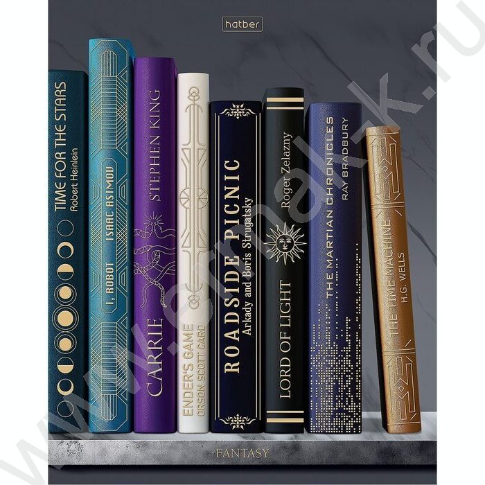 Тетрадь  48л клетка "Золотые страницы" /3D фольга/ламинац.Soft-touch/5видов NEW | Фото 6