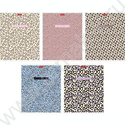 Тетрадь  48л клетка/пластик обл. "LEO-принт" ассорти NEW | Фото 1