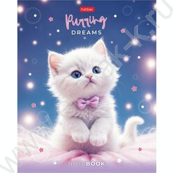 Тетрадь  48л клетка/пластик обл. "Нежные мечты" ассорти NEW | Фото 3