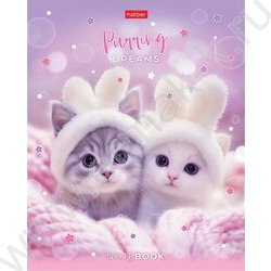 Тетрадь  48л клетка/пластик обл. "Нежные мечты" ассорти NEW | Фото 6