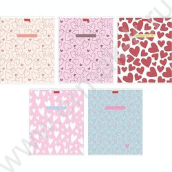 Тетрадь  48л клетка/пластик обл. "LOVE IS...." ассорти NEW | Фото 1