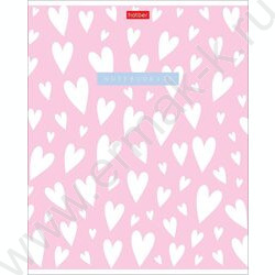 Тетрадь  48л клетка/пластик обл. "LOVE IS...." ассорти NEW | Фото 5