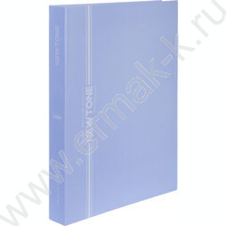 Тетрадь  80л А4 клетка/кольца ламинация Soft-touch/  "NEWtone PASTEL Голубая дымка" NEW | Фото 1