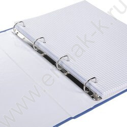 Тетрадь  80л А4 клетка/кольца ламинация Soft-touch/  "NEWtone PASTEL Чернильное небо" NEW | Фото 3