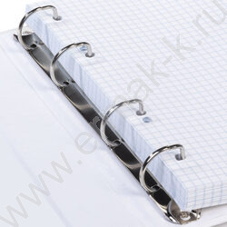 Тетрадь  80л А5 клетка/кольца /ламинация Soft-touch/  "NEWtone PASTEL Голубая дымка" NEW | Фото 3